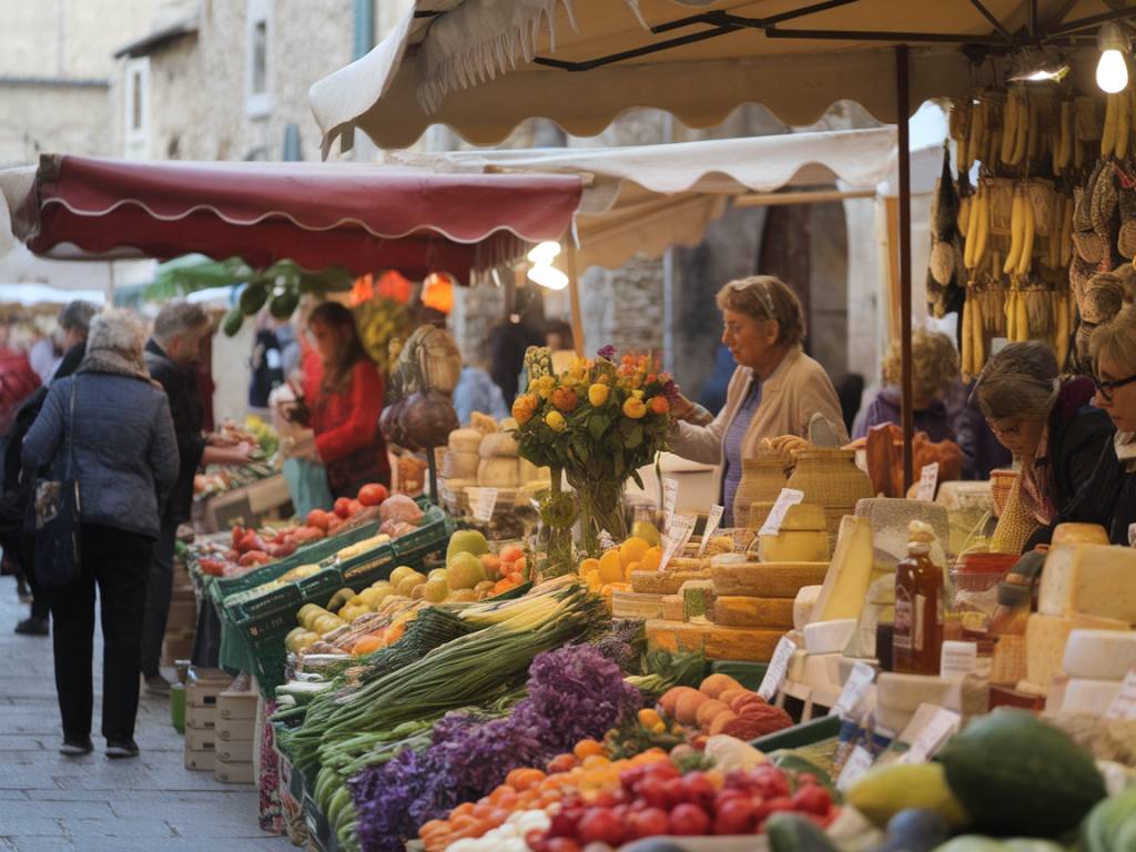 Regionale märkte in der provence: tradition trifft auf moderne